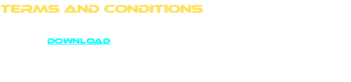 terms and Conditions PLEASE DOWNLOAD AND READ THE TERMS OF SERVICE DOCUMENT CAREFULLY BECAUSE IT Describes YOUR RIGHTS AND RESPONSIBILITIES
